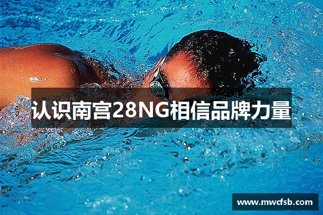 认识南宫28NG相信品牌力量